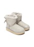 Figure View - Click To Enlarge - UGG - 'Mini Bailey Bow II Shimmer' Kids Winter Ankle Boots