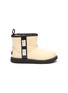Main View - Click To Enlarge - UGG - 'Classic Clear Mini II' Kids PVC Winter Ankle Boots