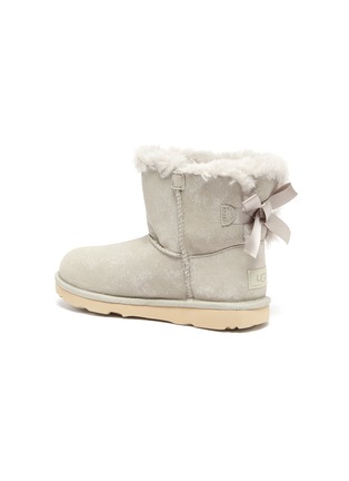 Detail View - Click To Enlarge - UGG - 'Mini Bailey Bow II Shimmer' Toddler Winter Ankle Boots