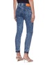 Back View - Click To Enlarge - STELLA MCCARTNEY - Crinkle effect skinny jeans