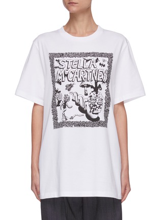 Main View - Click To Enlarge - STELLA MCCARTNEY - Carbot print T-shirt
