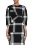 Main View - Click To Enlarge - STELLA MCCARTNEY - Twisted front Lumberjack print top