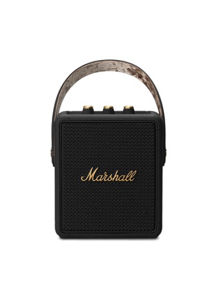 Main View - Click To Enlarge - MARSHALL - Stockwell II Wireless Portable Speaker – Black and Brass