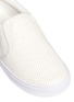 Detail View - Click To Enlarge - AKID - 'Liv' perforated kids slip-ons