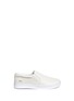 Main View - Click To Enlarge - AKID - 'Liv' perforated kids slip-ons