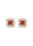 Main View - Click To Enlarge - SUZANNE KALAN - Diamond sapphire 18k gold earrings