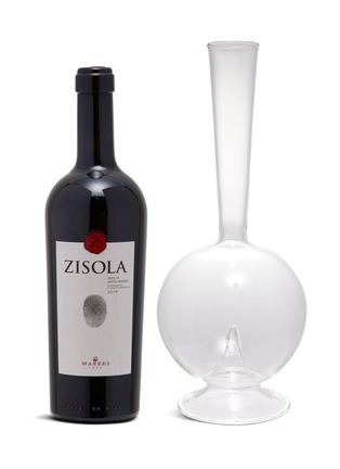 Main View - Click To Enlarge - PETERSHAM NURSERIES - Zizola Wine and Carafe Gift Set