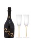 Main View - Click To Enlarge - PETERSHAM NURSERIES - Prosecco Millesimato Brut and Bellini Glass Gift Set