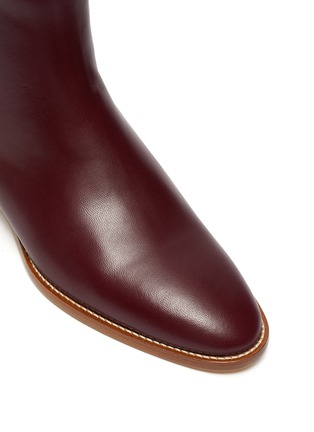 Detail View - Click To Enlarge - GABRIELA HEARST - 'Enrique' Leather ankle boots