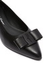 Detail View - Click To Enlarge - SALVATORE FERRAGAMO - 'Viva' leather skimmer flats