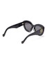 Figure View - Click To Enlarge - LOEWE - Anagram embellished bold acetate frame cateye sunglasses