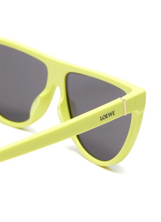 Detail View - Click To Enlarge - LOEWE - D acetate frame sunglasses