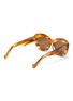 Figure View - Click To Enlarge - LOEWE - Anagram embellished bold tortoiseshell effect acetate frame cateye sunglasses