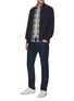 Figure View - Click To Enlarge - J BRAND - 'KANE' Straight Leg Jeans