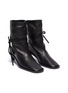 Detail View - Click To Enlarge - JIL SANDER - Structure Heel Ankle Wrap Tie Boots