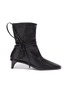 Main View - Click To Enlarge - JIL SANDER - Structure Heel Ankle Wrap Tie Boots