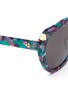 Detail View - Click To Enlarge - STEPHANE + CHRISTIAN - 'Moka' oversized D-frame shell effect acetate sunglasses