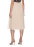 Back View - Click To Enlarge - NEEDLE & THREAD - Ribbon Waist Tulle Ballerina Midi Skirt