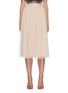 Main View - Click To Enlarge - NEEDLE & THREAD - Ribbon Waist Tulle Ballerina Midi Skirt