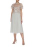 Figure View - Click To Enlarge - NEEDLE & THREAD - Ribbon Waist Tulle Ballerina Midi Skirt