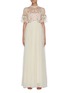 Main View - Click To Enlarge - NEEDLE & THREAD - 'Elsie' ribbon bodice maxi dress