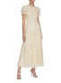Figure View - Click To Enlarge - NEEDLE & THREAD - 'Shirley Ribbon' sequins maxi dress