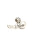 Detail View - Click To Enlarge - KENNETH JAY LANE - Crystal pavé pearl clip earrings