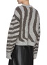 Back View - Click To Enlarge - REMAIN - 'CAMI' Curve Stripe Sweater
