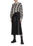 Figure View - Click To Enlarge - REMAIN - 'CAMI' Curve Stripe Sweater