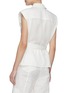 Back View - Click To Enlarge - REMAIN - 'OLIVIA' Belted Sleeveless Wrap Top