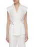 Main View - Click To Enlarge - REMAIN - 'OLIVIA' Belted Sleeveless Wrap Top