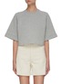 Main View - Click To Enlarge - REMAIN - 'Aura' Wide Sleeve Crop Raglan T-shirt