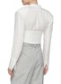 Back View - Click To Enlarge - REMAIN - 'CHANTAL' Low V-neck Gather Waist Shirt