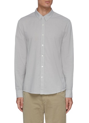 Main View - Click To Enlarge - JAMES PERSE - 'Standard' button cotton shirt