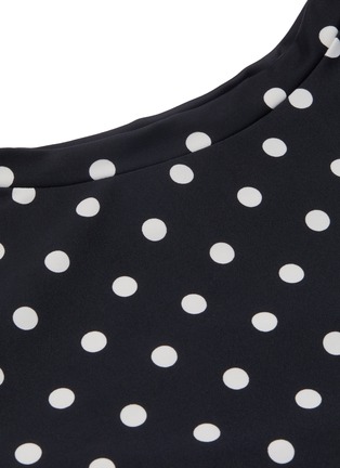  - PEONY - Polka Dots Sun Shirt Swimwear Top