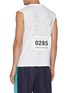 Back View - Click To Enlarge - SATISFY - 'INTERNATIONAL RUNNING CONVENTION 1977' Rip Print Rip Sleeveless Top