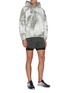 Figure View - Click To Enlarge - SATISFY - Trail Long Distance Three Inch Leopard Print Underlay Shorts