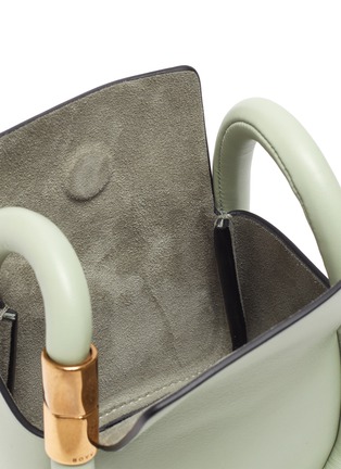 Detail View - Click To Enlarge - BOYY - Wonton Charm' Top Handle Leather Crossbody Bag
