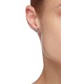 Figure View - Click To Enlarge - LAYCIGA - Triangular knot stud earrings