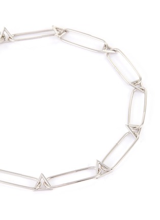 Detail View - Click To Enlarge - LAYCIGA - Geometrical chain choker necklace