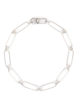 Main View - Click To Enlarge - LAYCIGA - Geometrical chain choker necklace