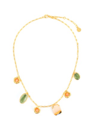 Main View - Click To Enlarge - EJING ZHANG - 'Bodil' mixed charm necklace