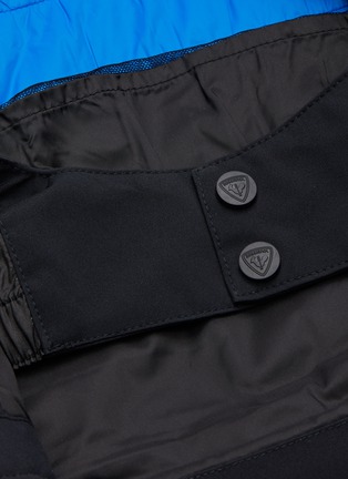  - ROSSIGNOL - 'Enbleme' Logo Patch Contrast Stripe Hood Ski Jacket
