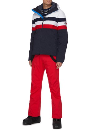 Figure View - Click To Enlarge - ROSSIGNOL - ''PALMARES' Tricolour Pad Ski Jacket