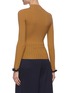 Back View - Click To Enlarge - EQUIL - Ruffle Hem Rib Sweater