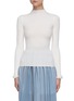 Main View - Click To Enlarge - EQUIL - Ruffle Hem Rib Sweater