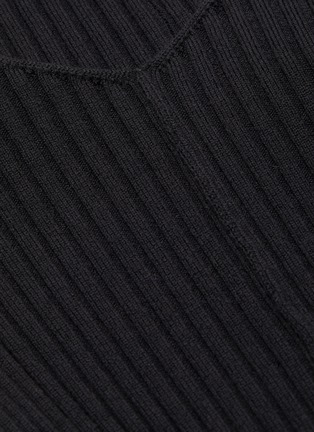  - EQUIL - Scoop V Neck Rib Sweater