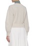 Back View - Click To Enlarge - EQUIL - Puff Sleeve Cardigan