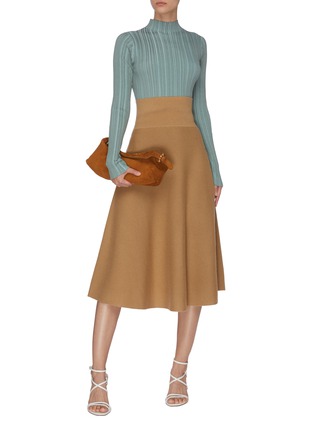 Figure View - Click To Enlarge - EQUIL - Cashmere skirt