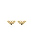 Main View - Click To Enlarge - SARAH ZHUANG - Fantasy Garden diamond 18k gold bee earrings